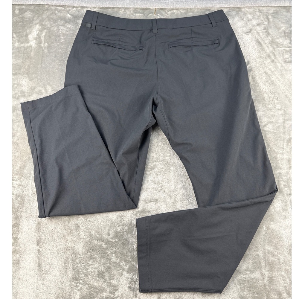 Lululemon Pants Mens 36 Commission Slim-Fit Pant Warpstreme Obsidian EUC - Picture 8 of 9